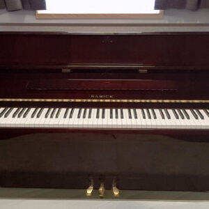 Samick JS-042 Upright Piano – High Gloss Mahogany