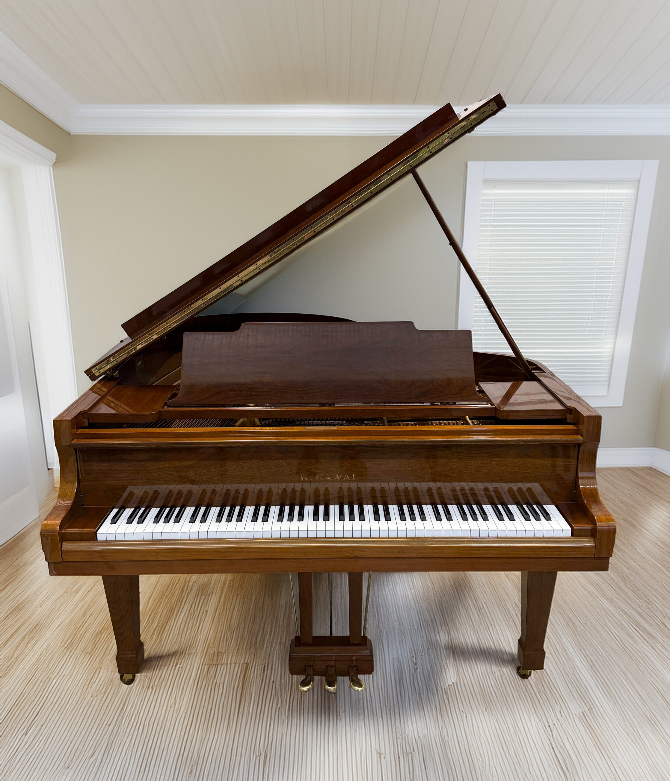 Kawai KG-2 Baby Grand Piano (5'10") – High Gloss Walnut <span style="color:#8B0000;">(SOLD)</span>