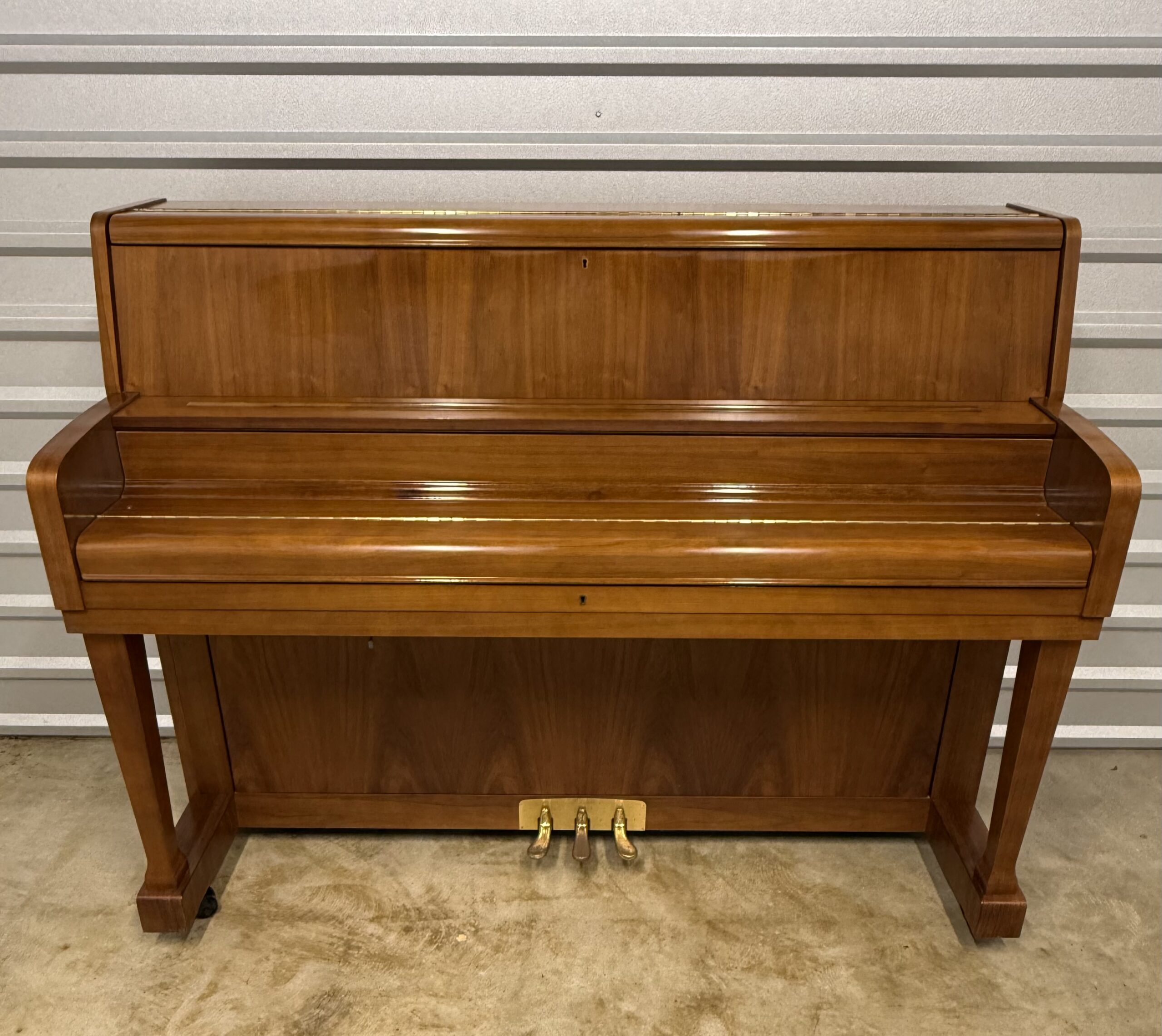 Kawai UST-7 Professional Upright Piano – Satin Walnut <span style="color:#8B0000;">(SOLD)</span> - Image 2