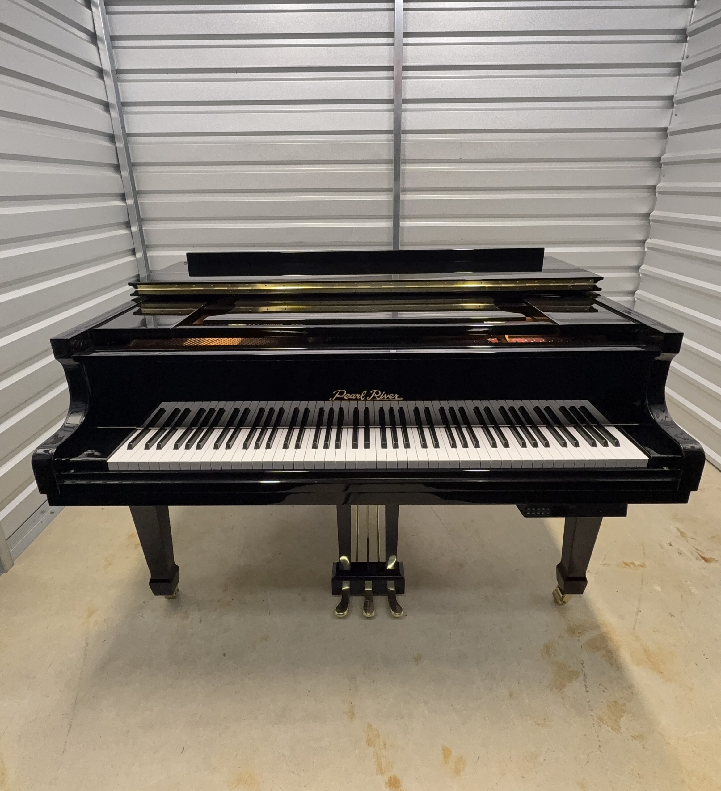 Pearl River Baby Grand Player Piano (4’11”) – Polished Ebony <span style="color:#8B0000;">(SOLD)</span> - Image 2