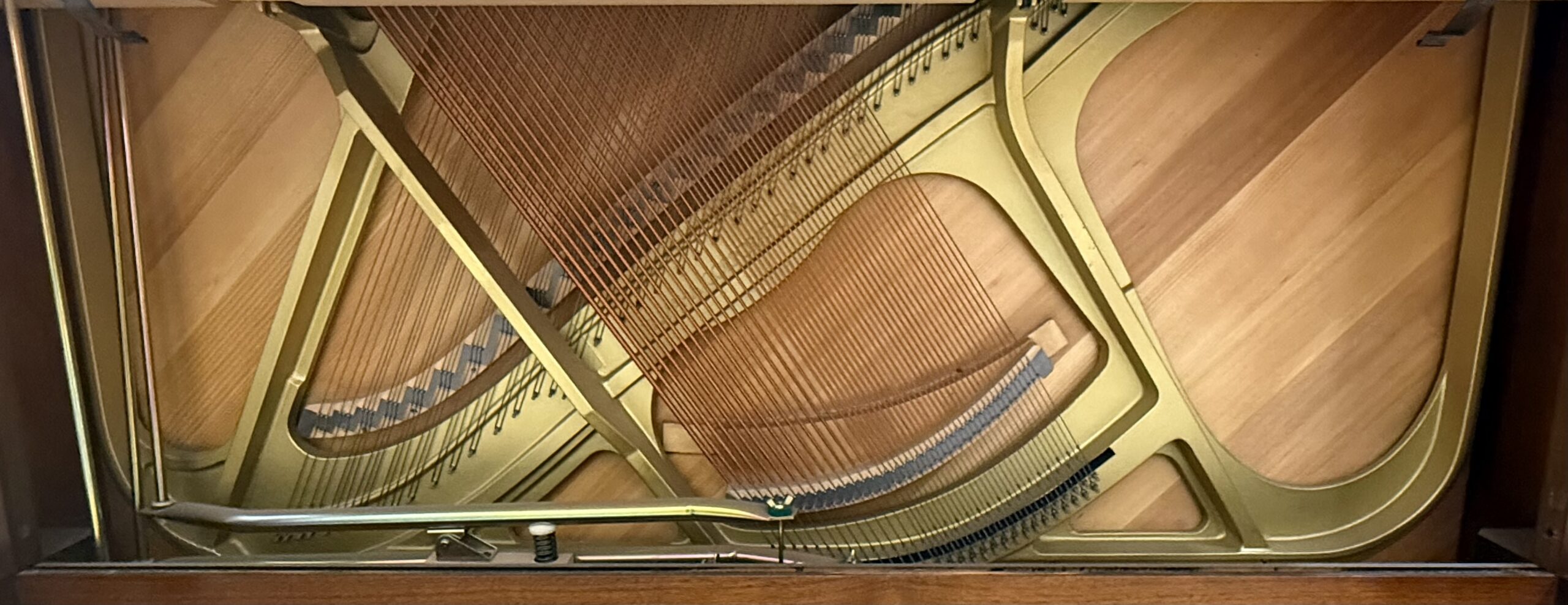 Yamaha P22 Upright Piano – Satin Walnut – MINT Condition - Image 4