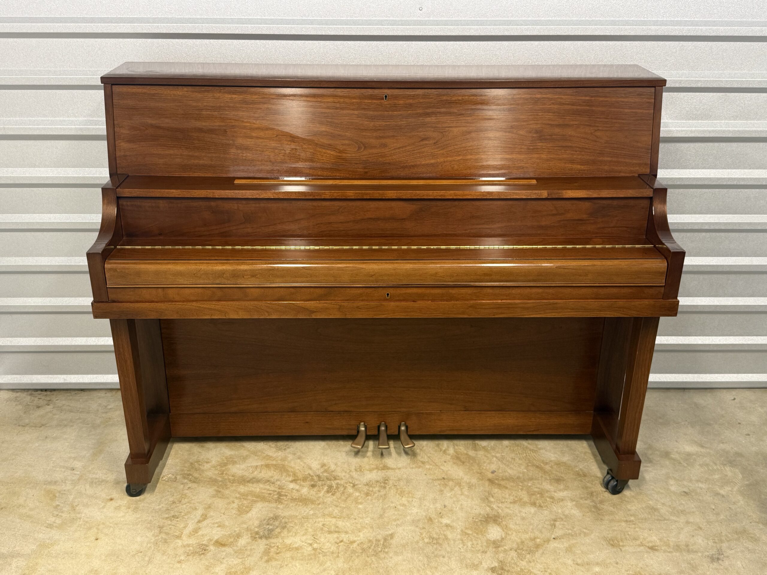 Yamaha P22 Upright Piano – Satin Walnut – MINT Condition - Image 2